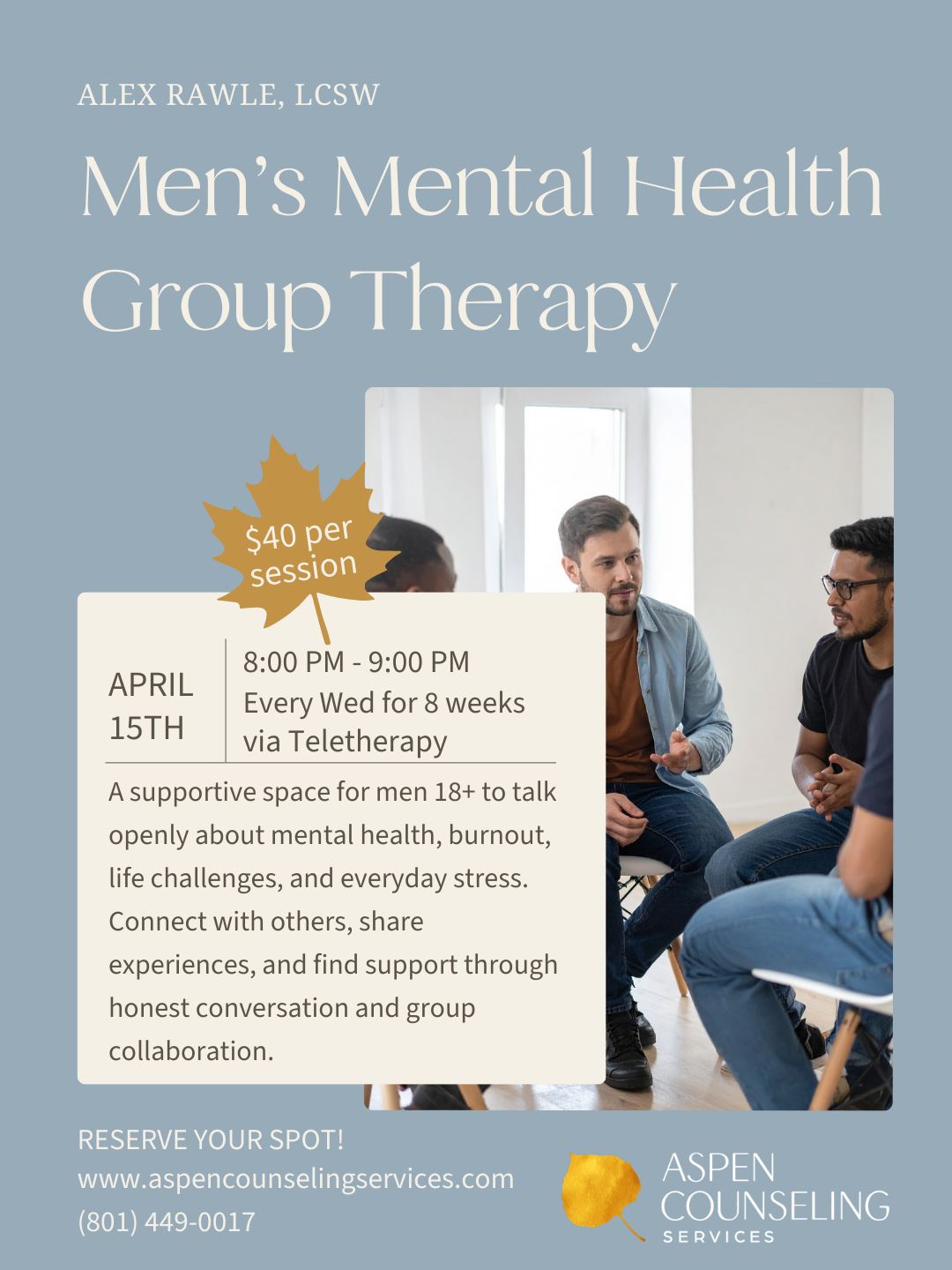 Men's Mental health group
