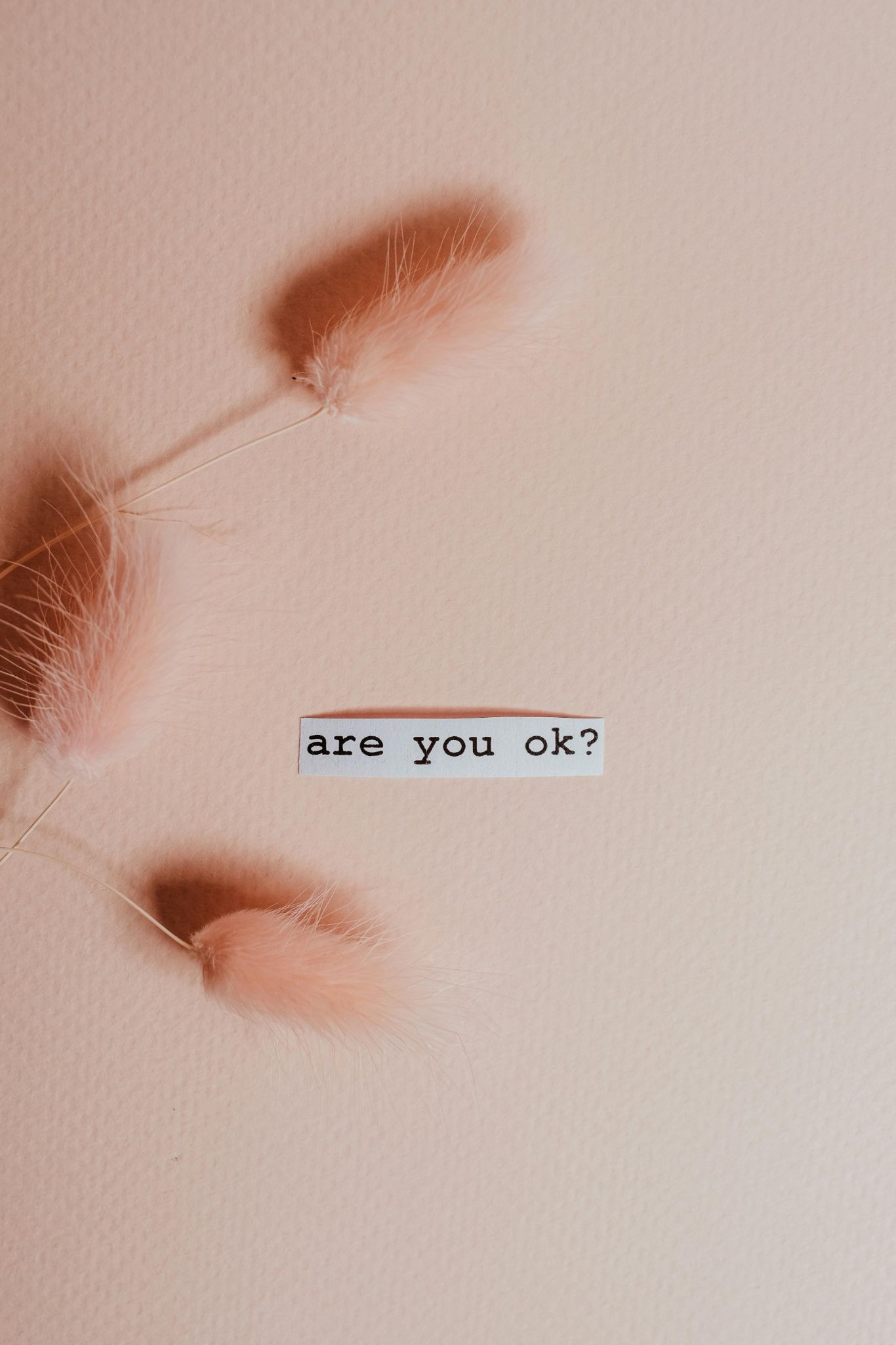 are you okay? text