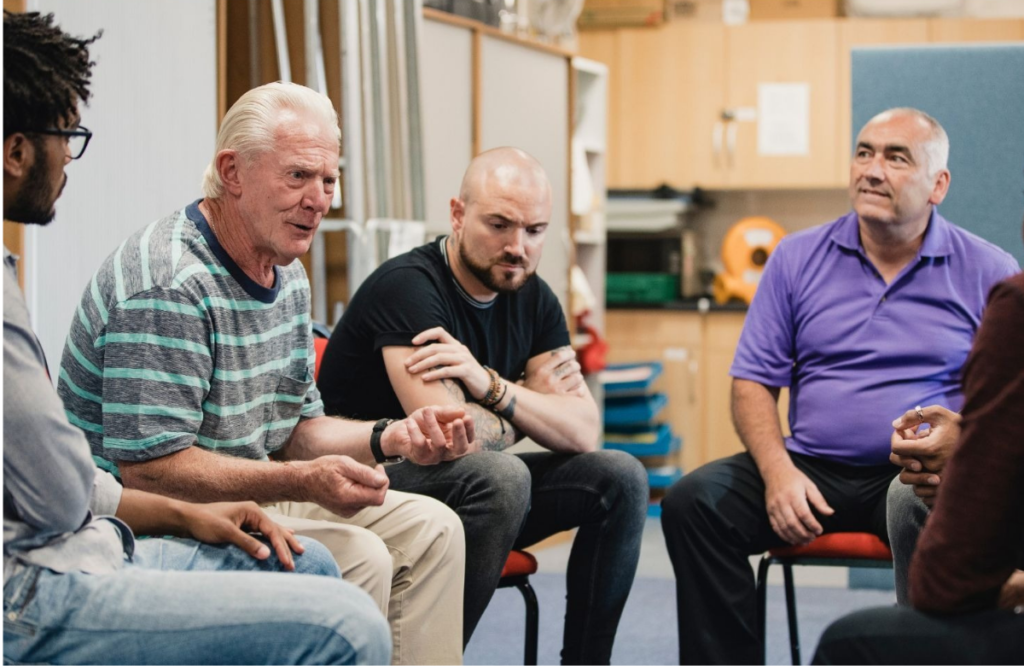 Men's therapy group